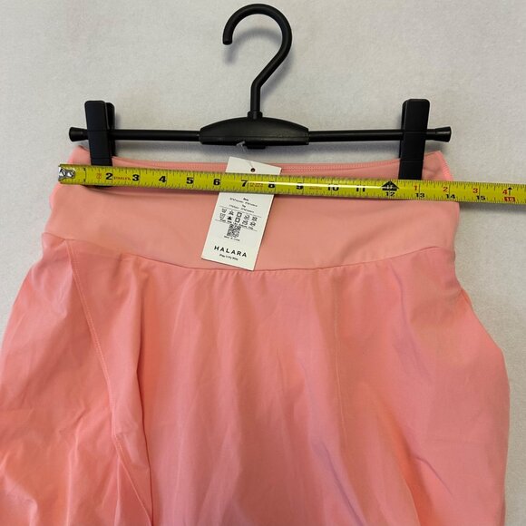 Halara Breezeful High Waisted 2-in-1 Flowy Midi Skirt Skort Sz S NWT Peach Pink - Picture 6 of 7